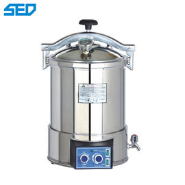 SED-250P 타이머 범위 0-60min 의학 제약 기구 설비 가지고 다닐 수 있는 가압증기 멸균기 기계