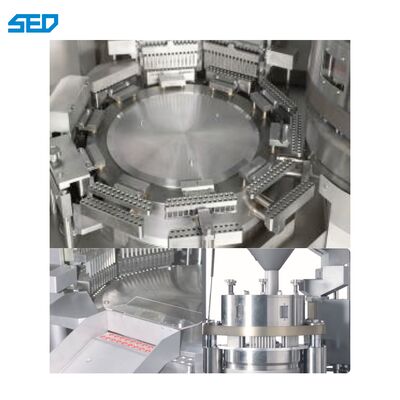 고속 PLC 제어 자동 캡슐 필러 캡슐 필링 머신